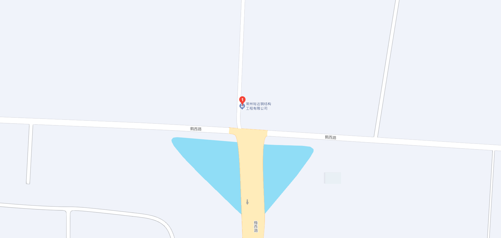 常州裕达百度地图位置截图